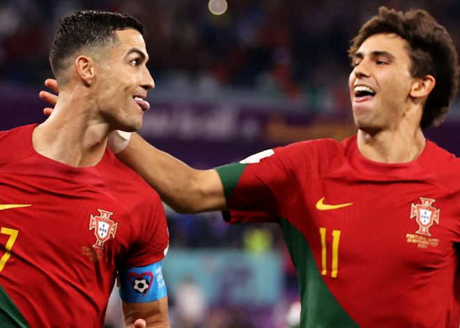 João Félix yasanze Cristiano Ronaldo muri Saudi Arabia