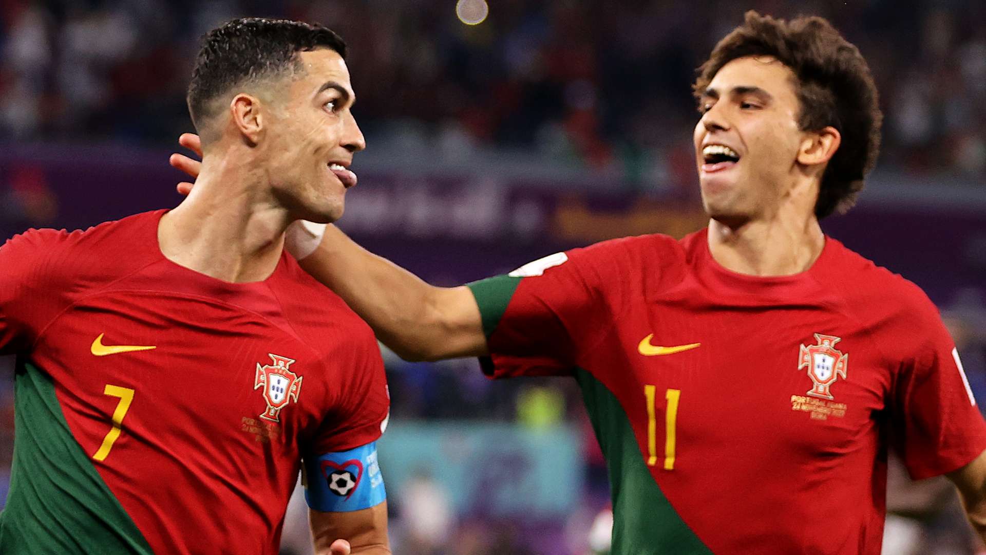 João Félix yasanze Cristiano Ronaldo muri Saudi Arabia