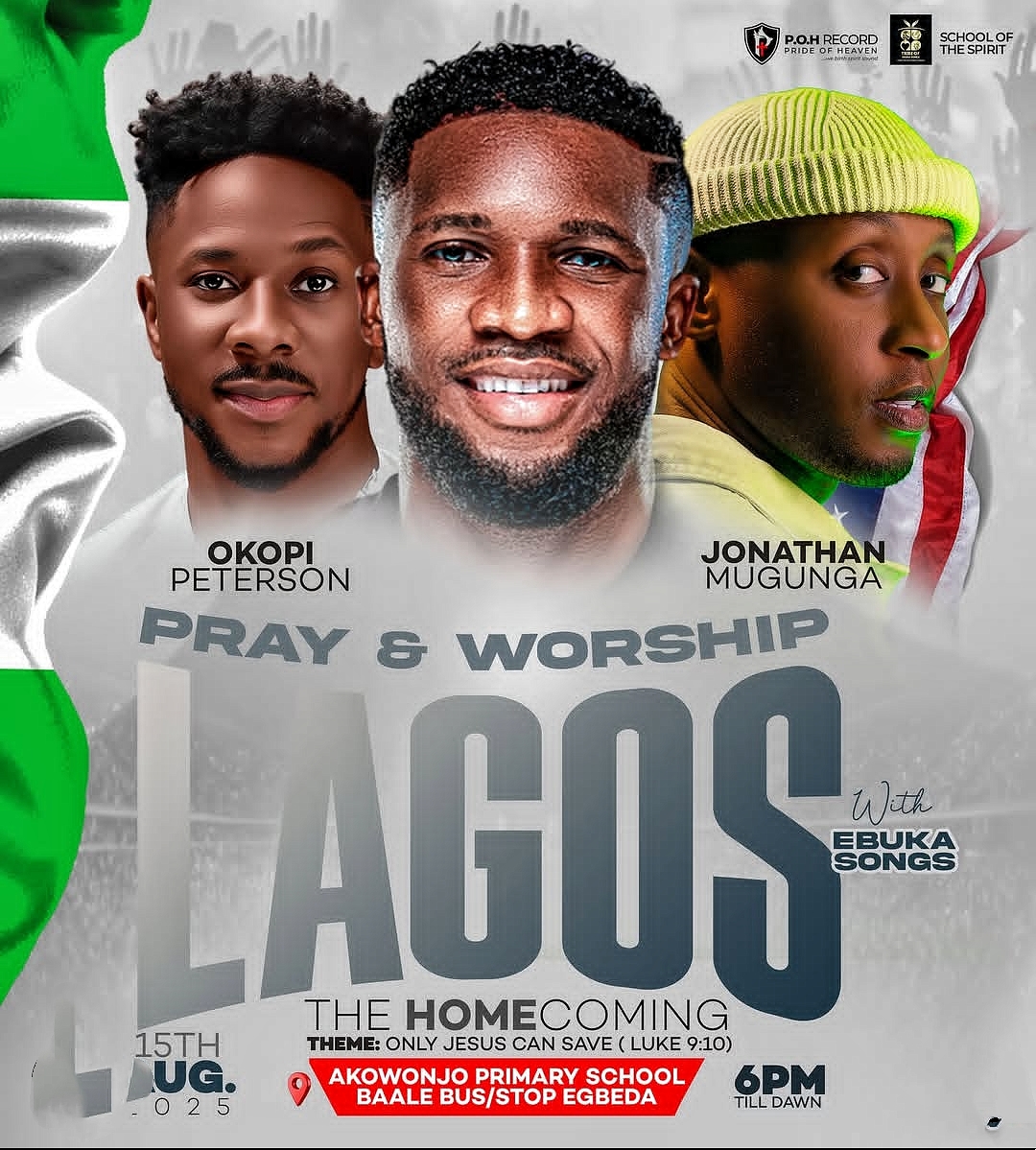 “Lagos Braces for “The Homecoming”: Gospel Giants Set to Ignite Worship Night”