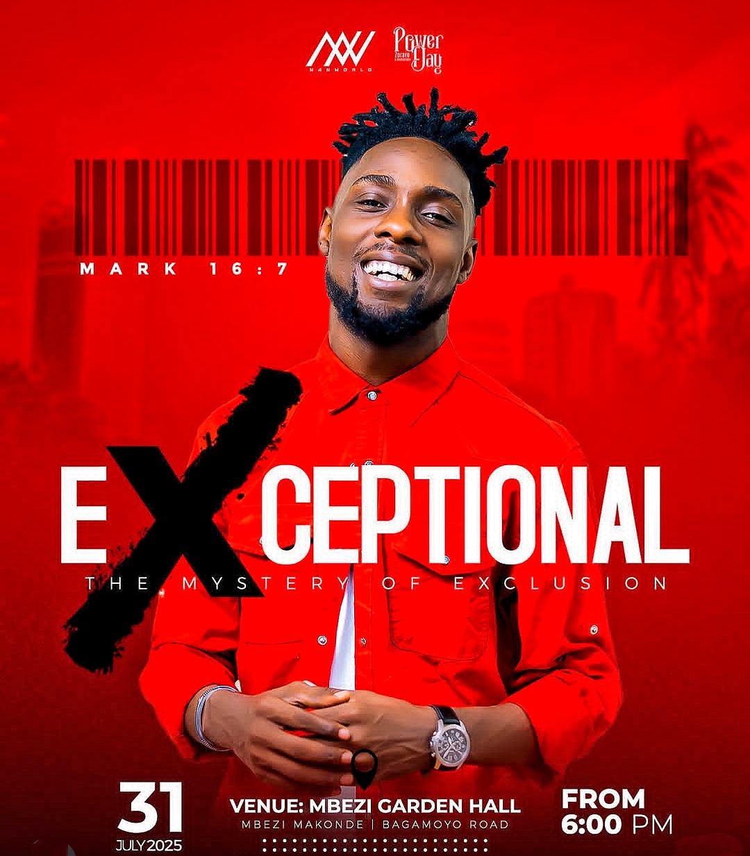 “Exceptional” Evening with Zoravo Promises Deep Revelation at Mbezi Garden Hall