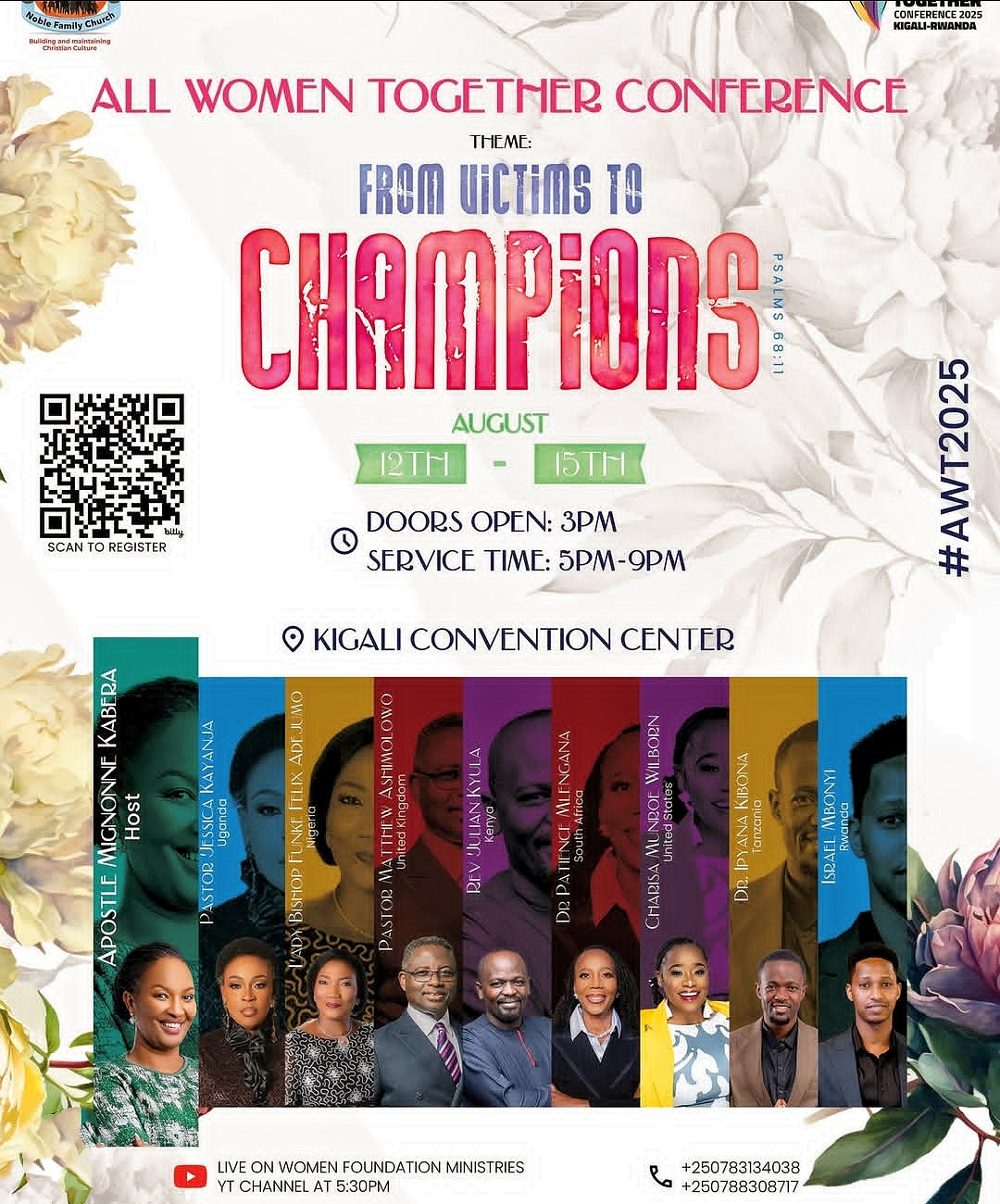 Unlock Your Inner Champion: All Women Together Conference Heads to Kigali (Intriguing and speaks directly to the reader’s potential)