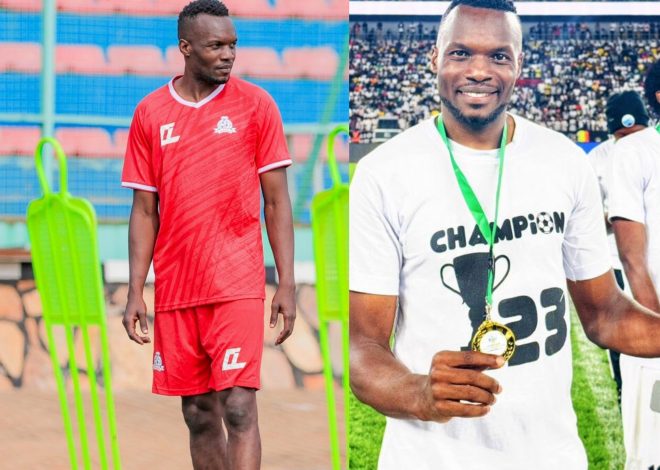 Taddeo Lwanga watandukanye na APR FC yatangiye imyitozo mu yindi kipe