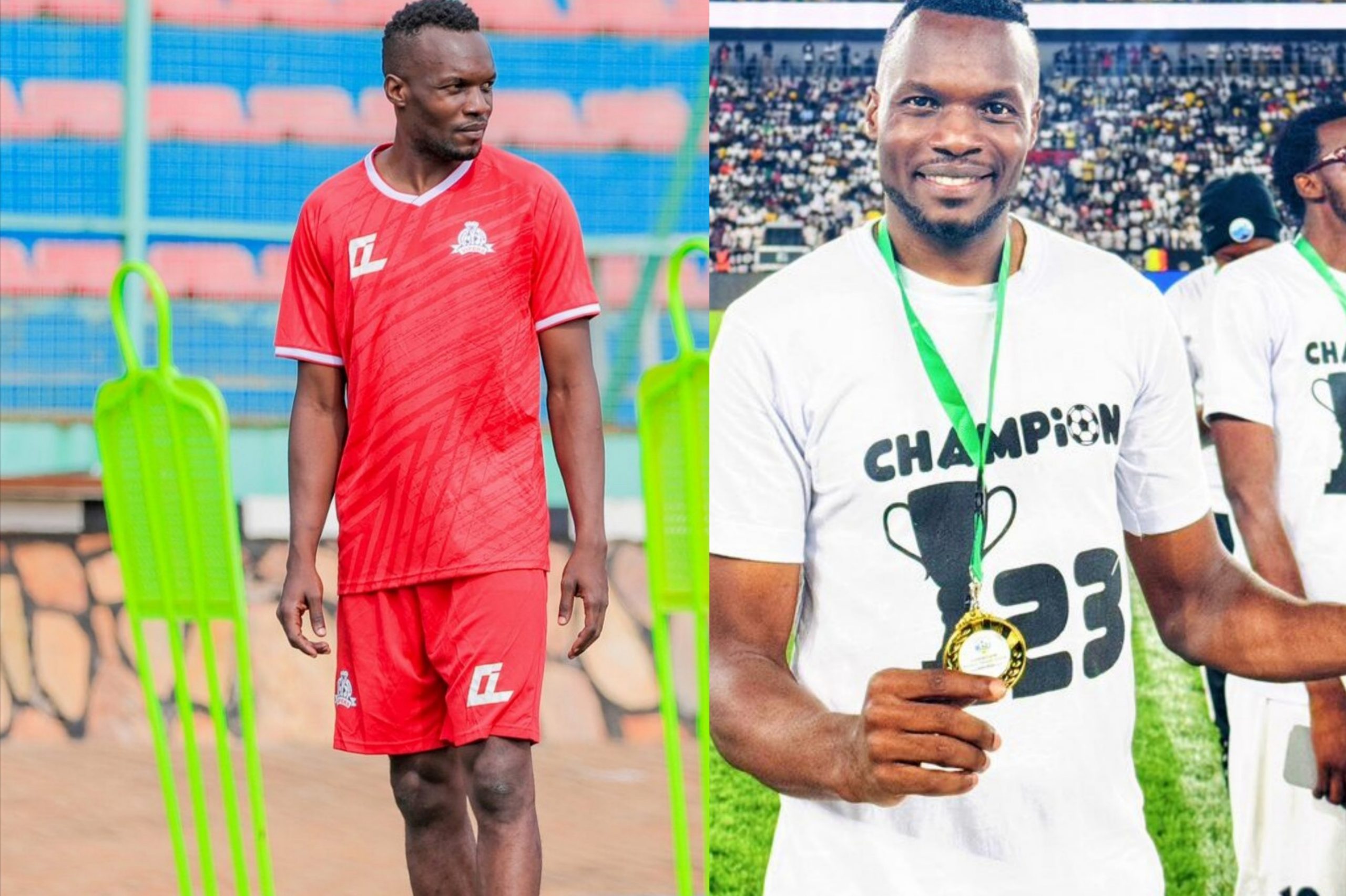 Taddeo Lwanga watandukanye na APR FC yatangiye imyitozo mu yindi kipe
