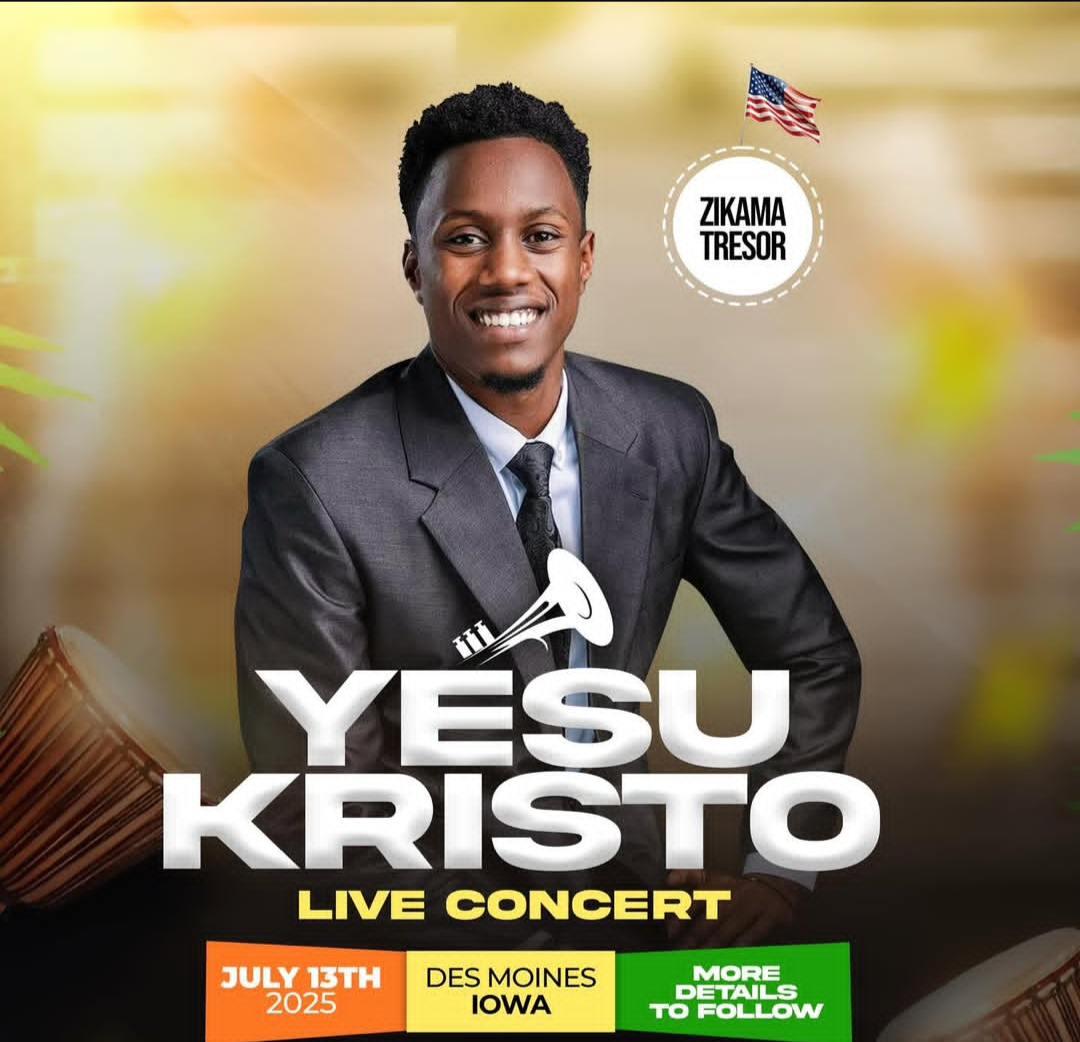 Zikama Tresor to Bring “YESU KRISTO” Live to Des Moines in 2025!