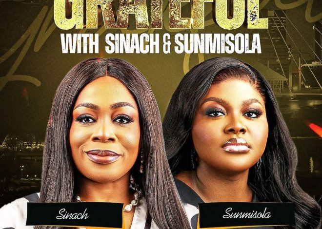 “Grateful” Event: Sinach and Sunmisola Set to Inspire with Powerful Worship