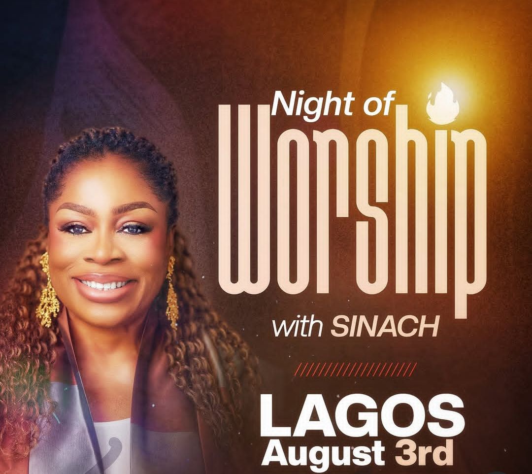Prepare for a Powerful Evening: Sinach’s “Night of Worship” Heads to Lagos