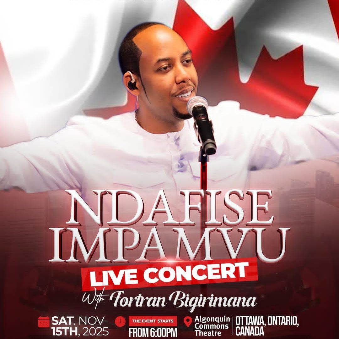 Fortran Bigirimana to Ignite Ottawa Stage with “Ndafise Impamvu” Concert