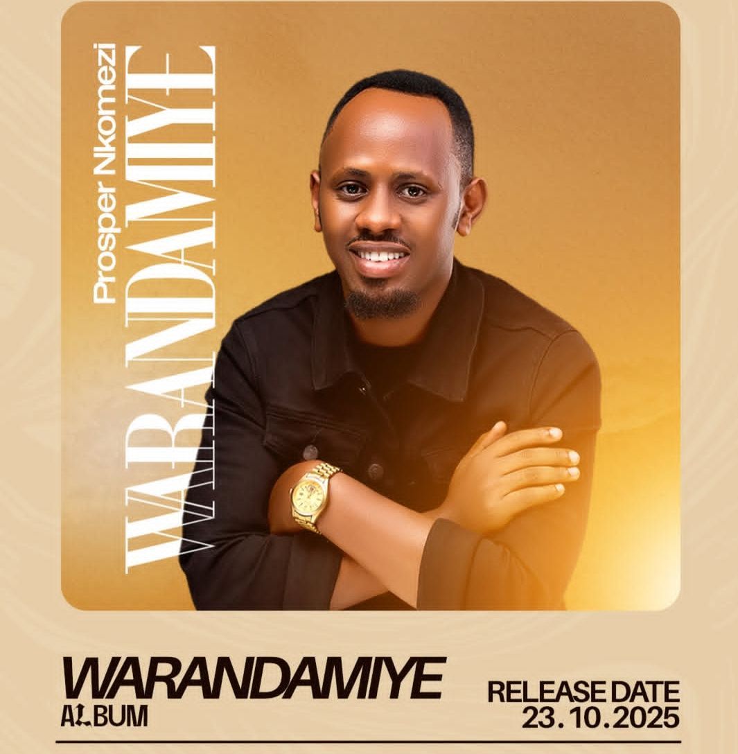 Prosper Nkomezi Agiye Gushyira Hanze Umuzingo “Warandamiye” Ugaragaramo Indirimbo Zifite Ubutumwa Bukomeye