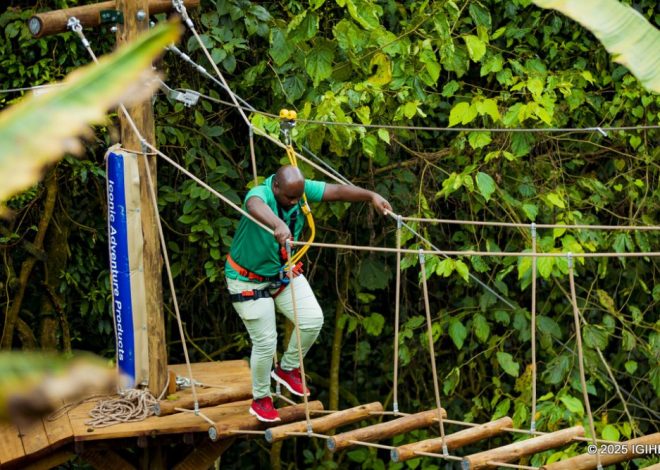 Pariki y’Igihugu ya Nyungwe yazanye uburyo bushya bw’ubukerarugendo: “Gisakura Rope Course” bukurura ba mukerarugendo benshi