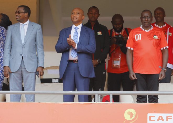 William Ruto yageneye ikipe y’igihugu ya Kenya agashimwe nyuma yo gutsinda Congo