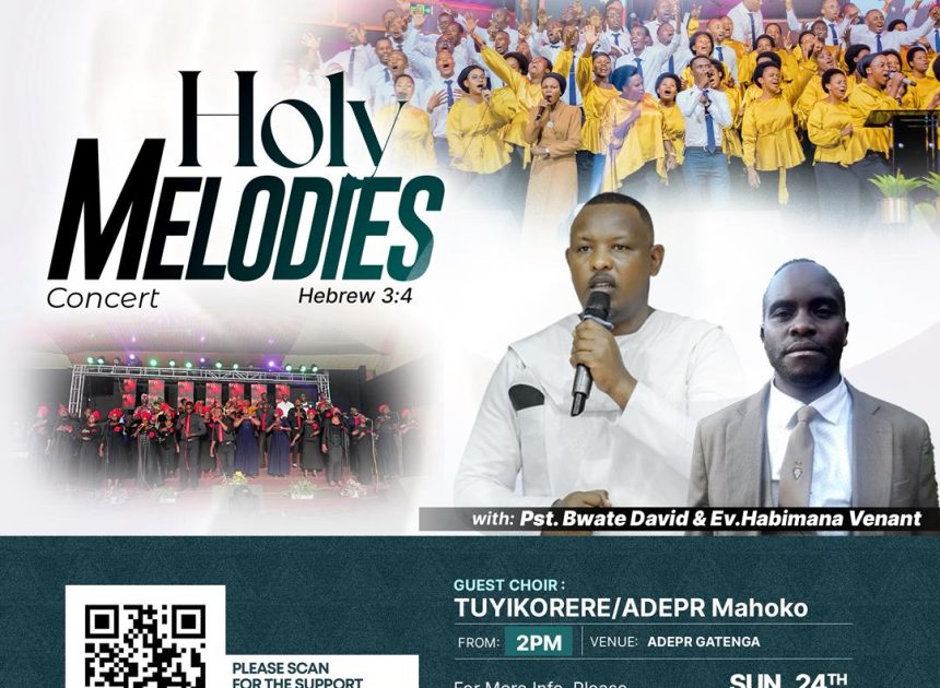 Nyuma y’indirimbo za Holy Nation Choir zigaruriye imitima y’abatuye isi, ubu baritegura igitaramo gikomeye i Kigali