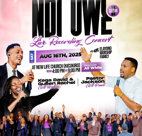 Elayono Worship Family yateguye igitaramo igitumiramo David Kega na Queen Rachel