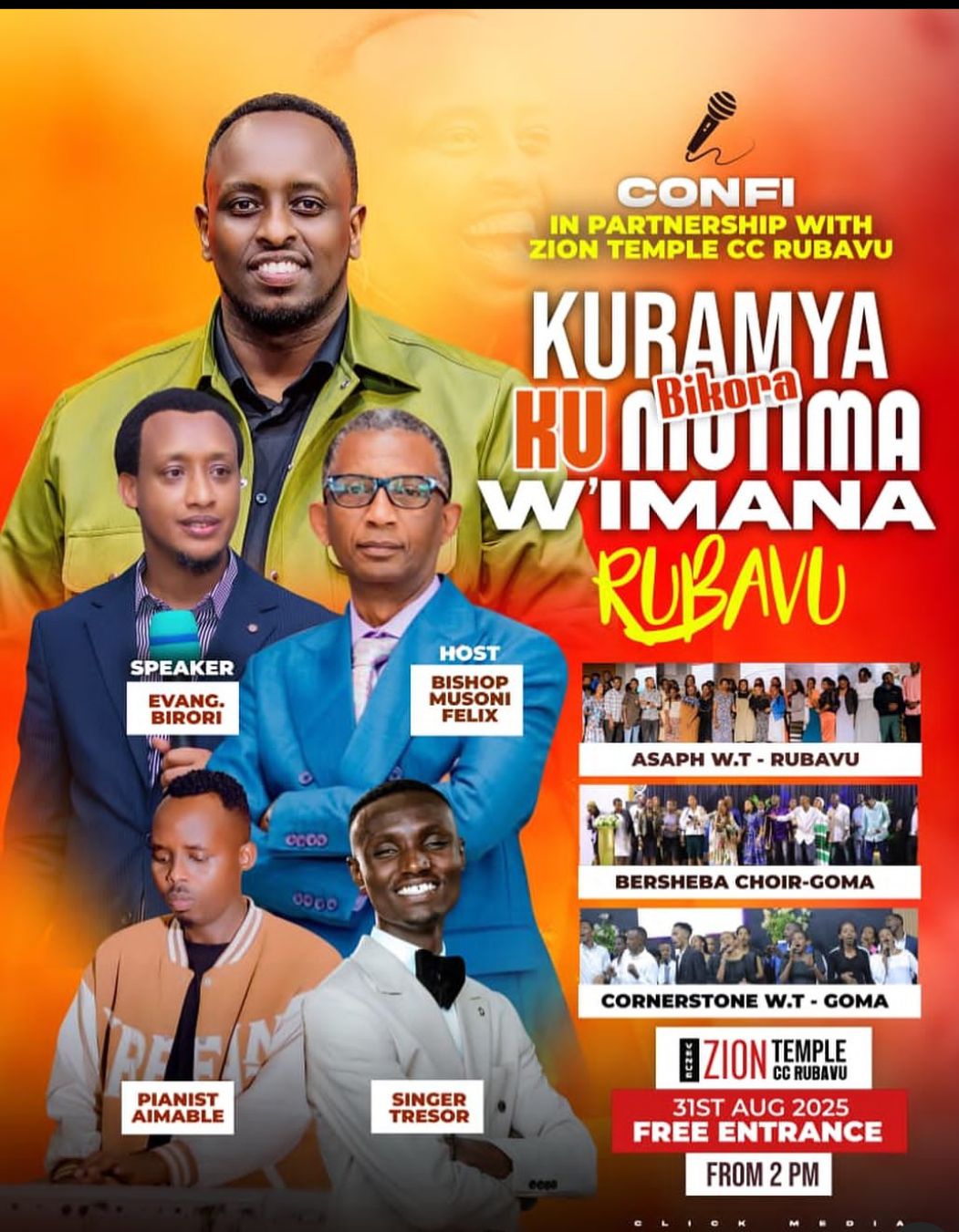 Rubavu Yiteguye Guhemburwa n’Igiterane “Kuramya bikora ku mutima w’Imana”