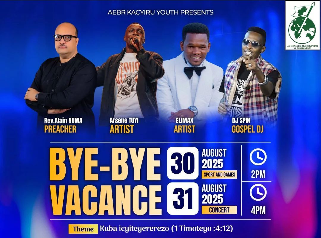 Bye-Bye Vacance’: Urubyiruko rwa AERB Kacyiru rugiye guhuza imyidagaduro n’ivugabutumwa