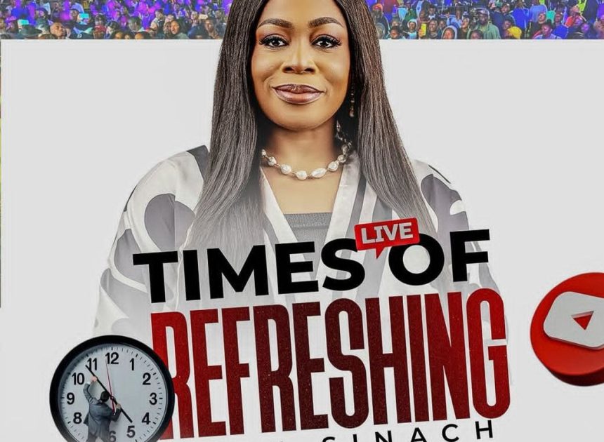 Gospel Icon Sinach Announces Three-Day Online Worship Event for Global Audience