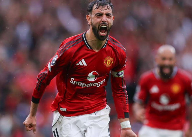 Bruno Fernandes akomeje guheka Manchester United!