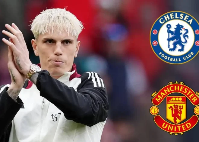 Chelsea na Manchester United bananiwe kumvikana kuri Alejandro Garnacho