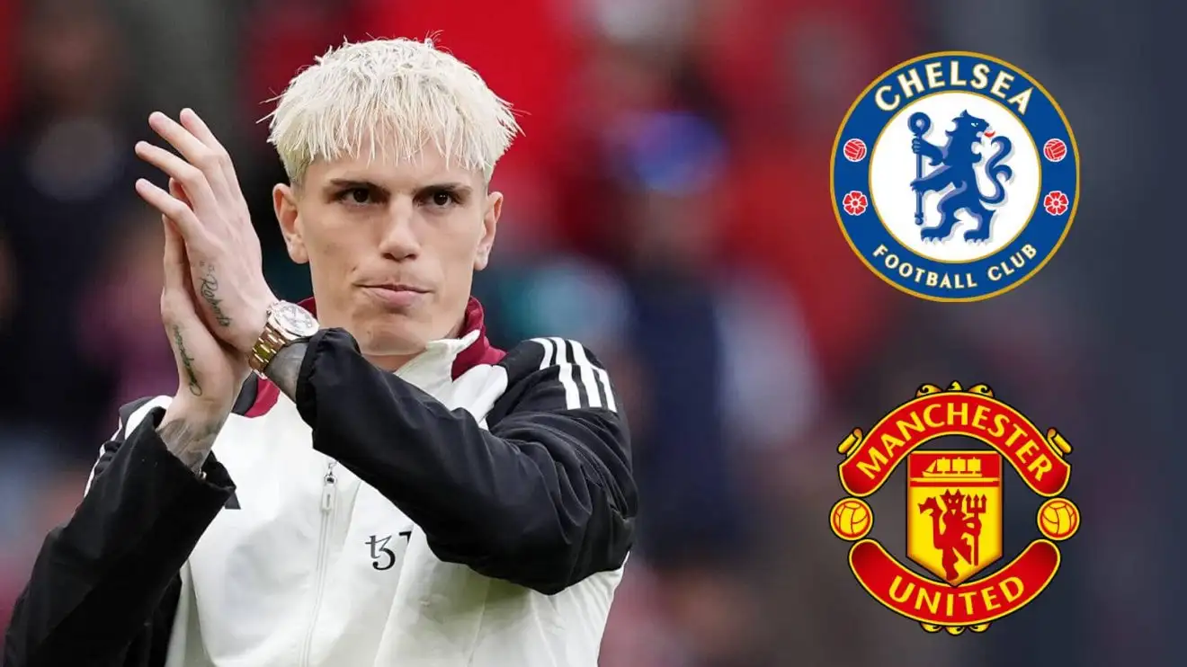 Chelsea na Manchester United bananiwe kumvikana kuri Alejandro Garnacho