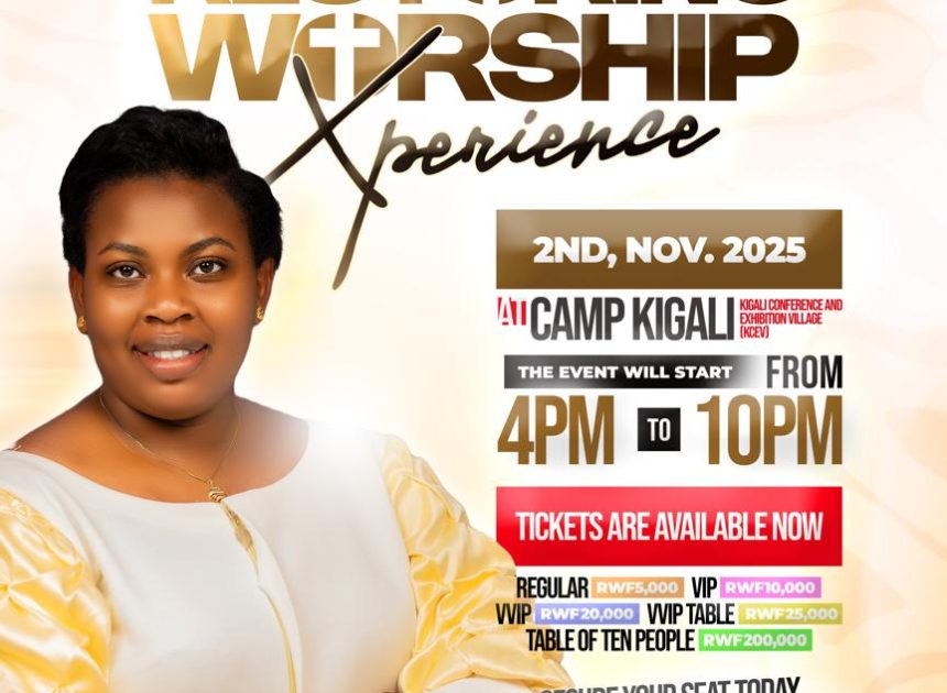 Jesca Mucyowera Yiteguye Gutanga Ijoro Ritazibagirana mu Gitaramo “Restoring Worship Experience 2025”