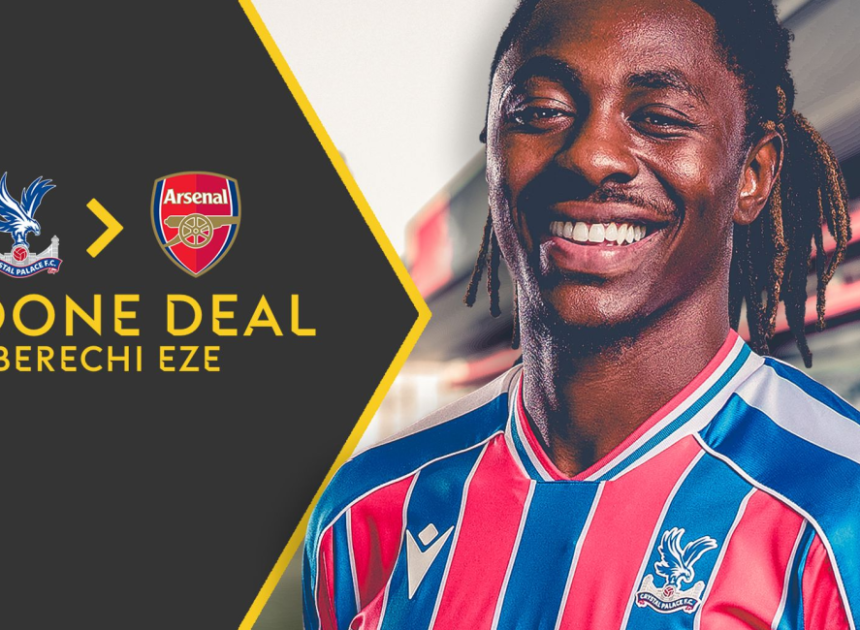 Arsenal yerekanye Eberechi Eze