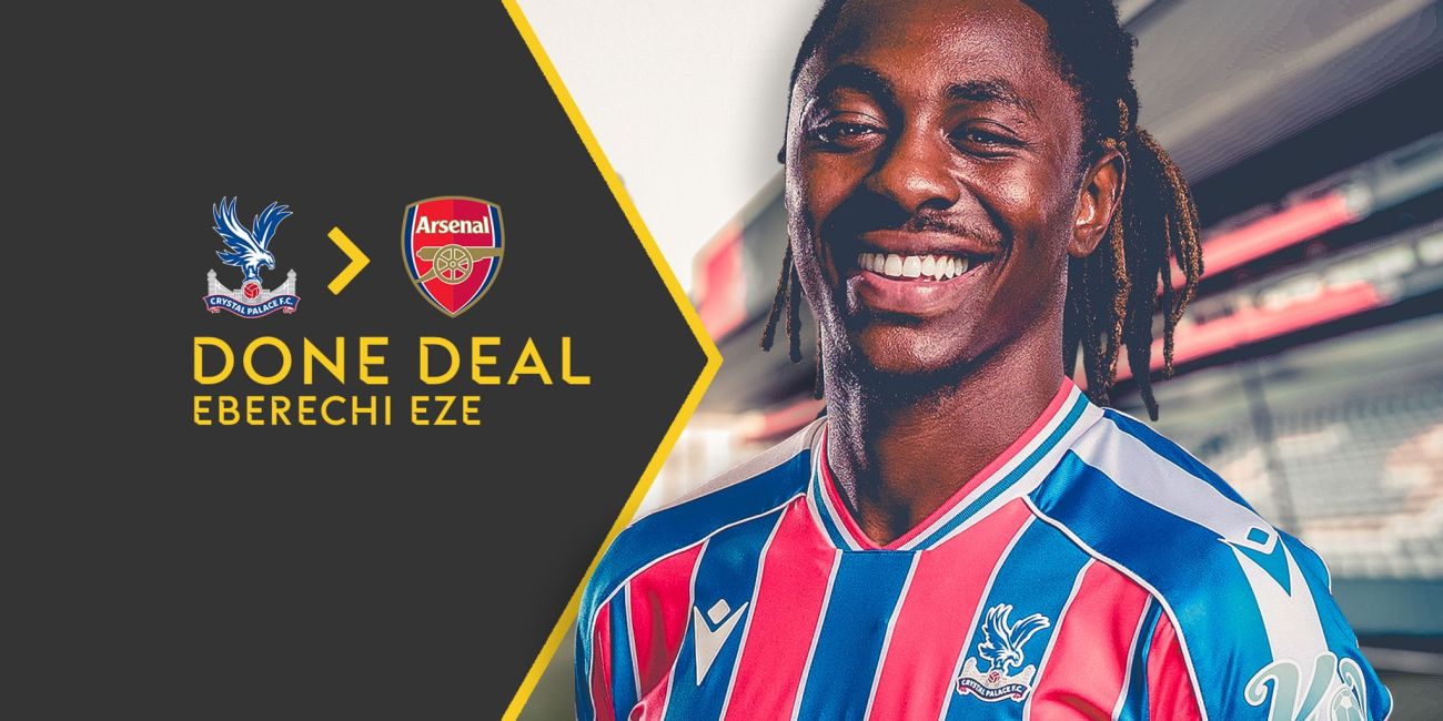 Arsenal yerekanye Eberechi Eze