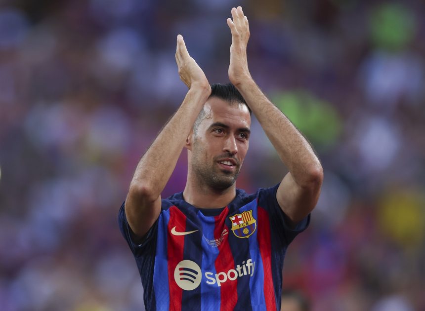 Sergio Busquets yatangaje igihe azasezerera ruhago