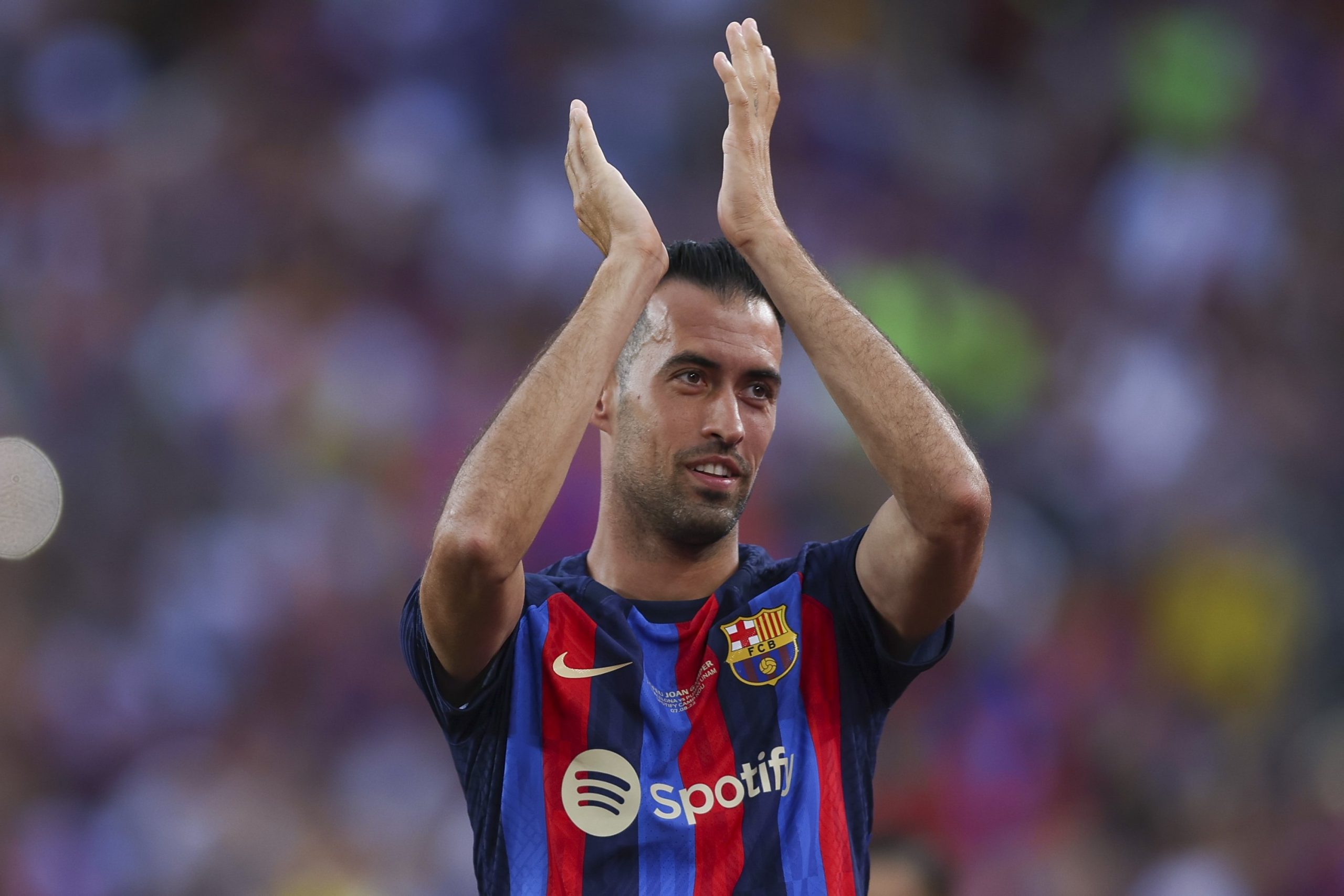 Sergio Busquets yatangaje igihe azasezerera ruhago