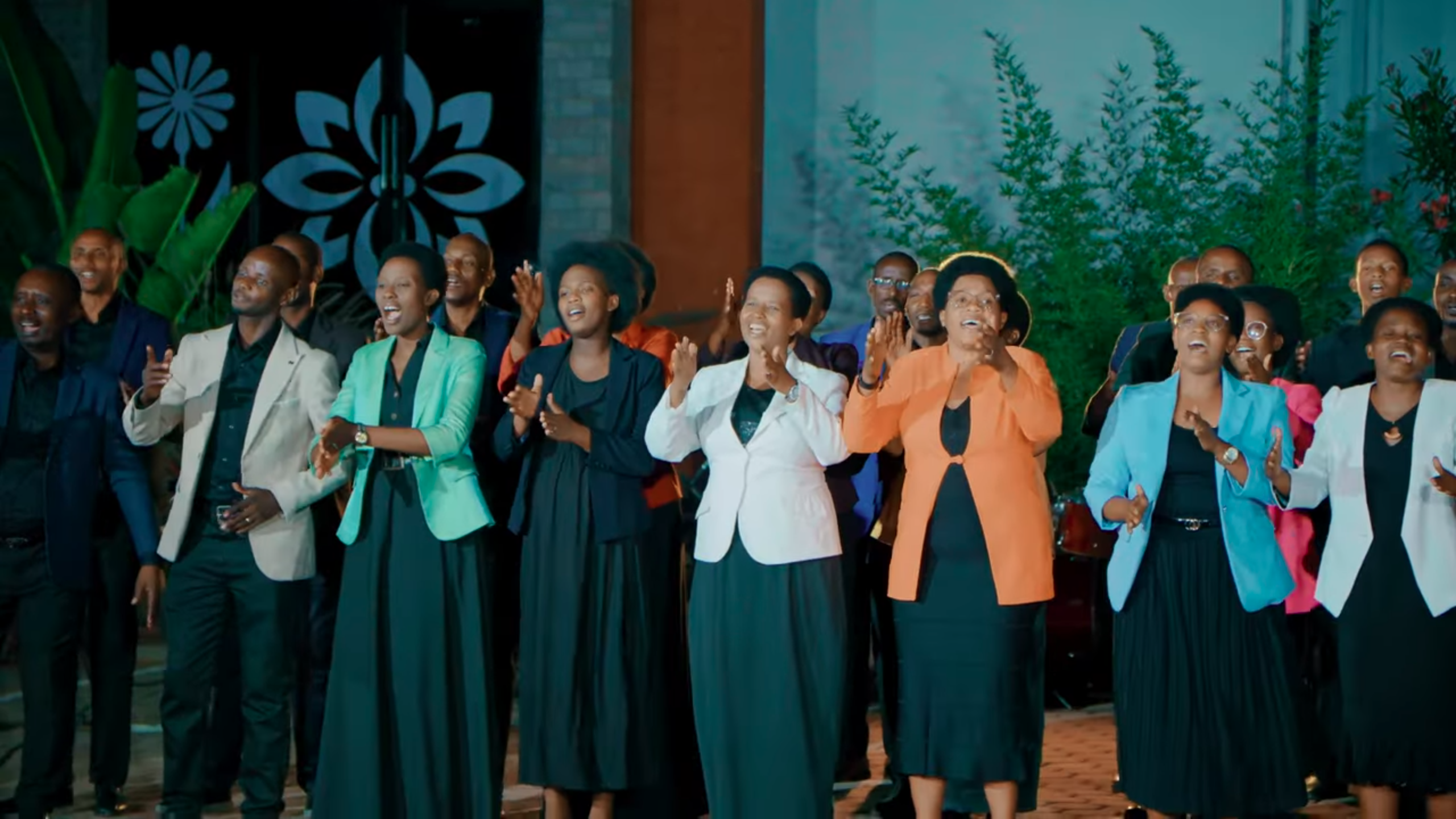 korali Umunezero mugisirimba kidasanzwe bagaragaje imbamutima zabo