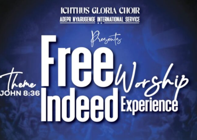 Chryso Ndasingwa na Ntora worship team bazataramira abazitabira igitaramo ‘Free Indeed Worship Experience’ cya Korali Ichthus Gloria