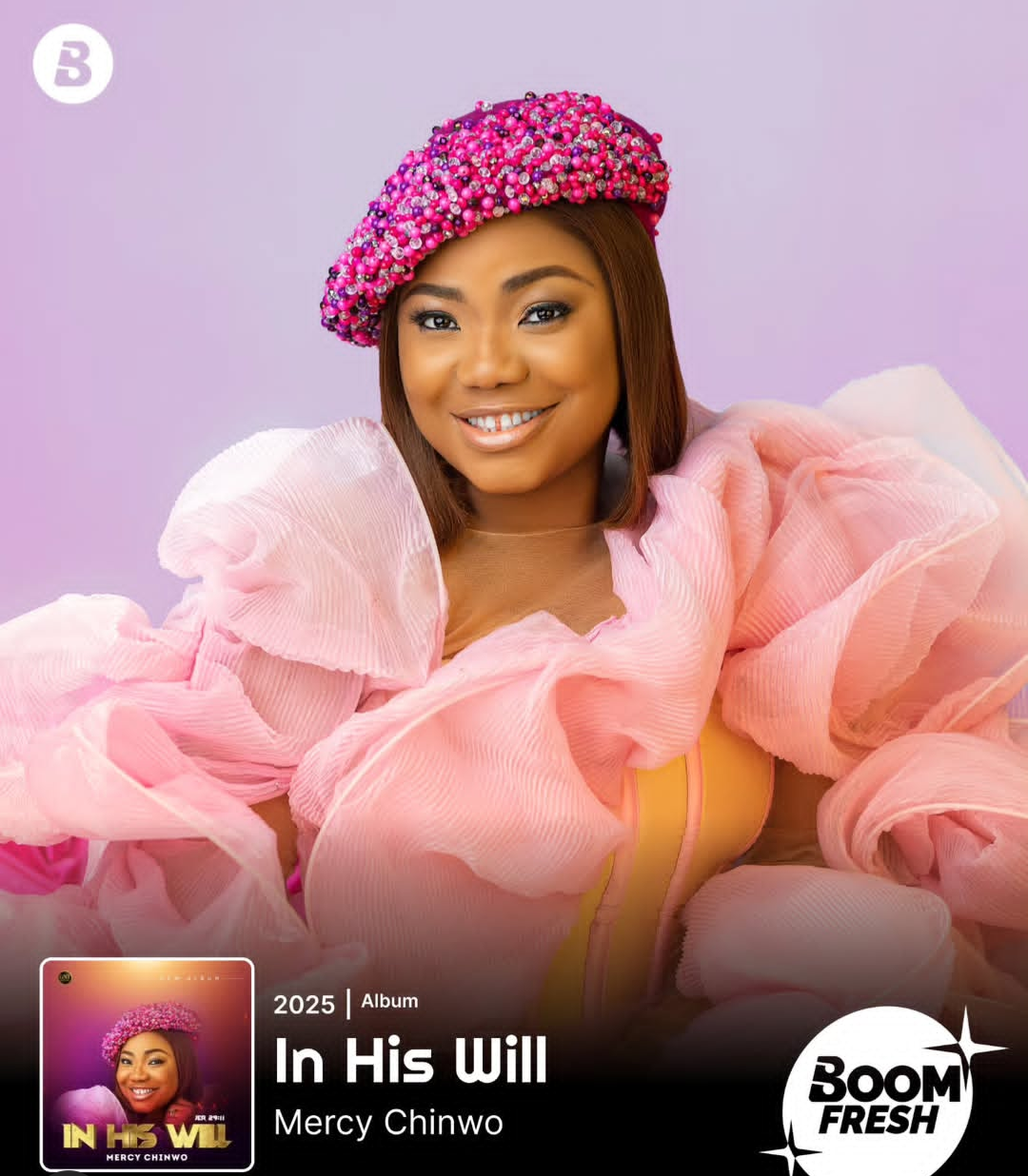 Mercy Chinwo’s New Album, “In His Will,” Explores Themes of Divine Purpose