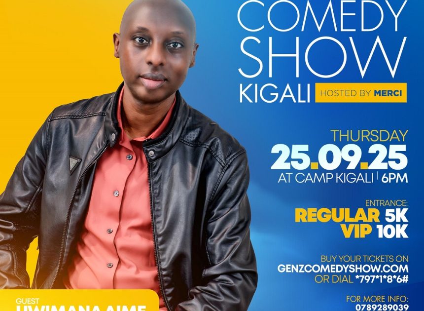 Aimé Uwimana agiye gutaramira bwa mbere muri Gen-z Comedy