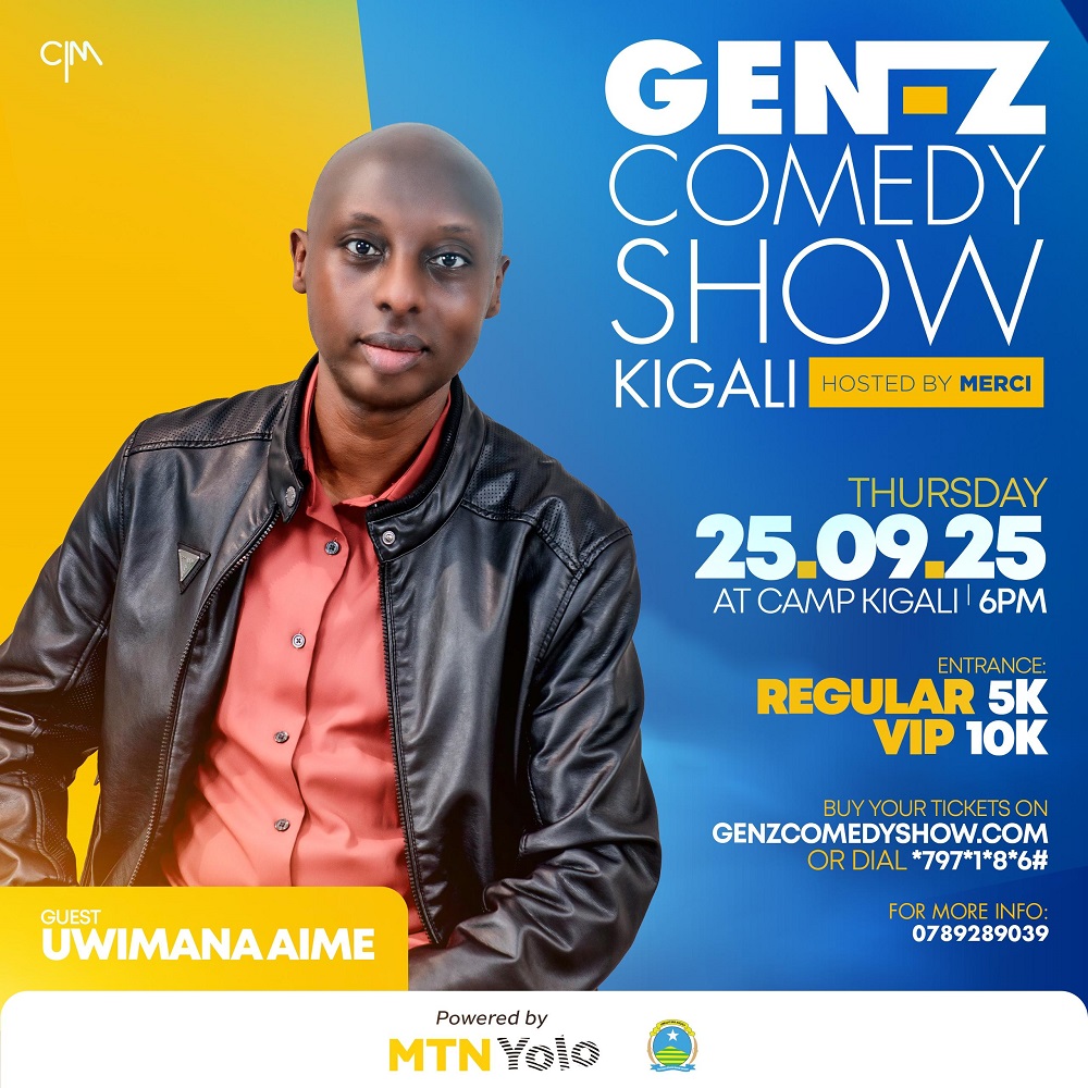 Aimé Uwimana agiye gutaramira bwa mbere muri Gen-z Comedy