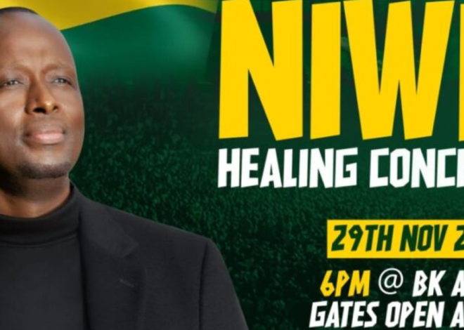 Richard Nick Ngendahayo Agiye Gutaramira Abanyarwanda Mu Gitaramo “NIWE Healing Concert” Muri BK Arena