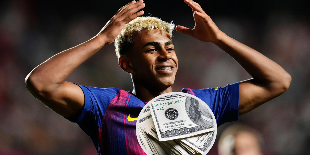 Lamine Yamal wa Barcelona yanditse amateka mashya