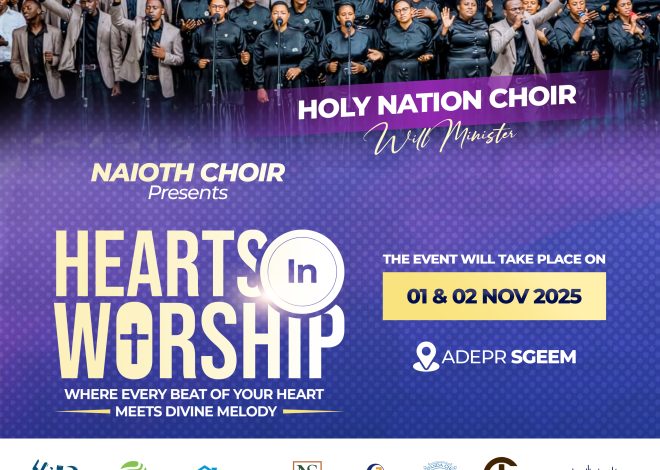 NAIOTH Choir iri gutegura “Hearts in Worship”, igitaramo cy’amateka izahuriramo na Holy Nation Choir