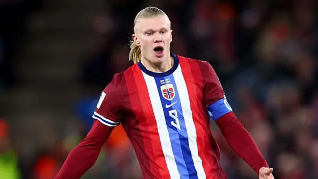 Norway ya Haaland yazitiwe n’u Butaliya guhita babona itiki