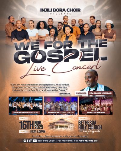 Korali Injili Bora igiye gutaramira abakunzi bayo mu gitaramo “We For The Gospel Live Concert”