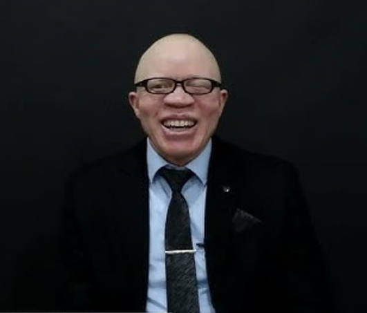 Dr. Nicodème Hakizimana Ashimira Leta y’u Rwanda ku Migisha yagejeje ku Bafite Ubumuga bw’Uruhu