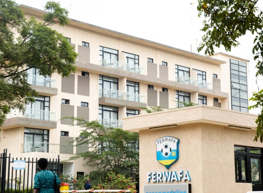 Hotel ya FERWAFA igiye gutangira kubyazwa umusaruro