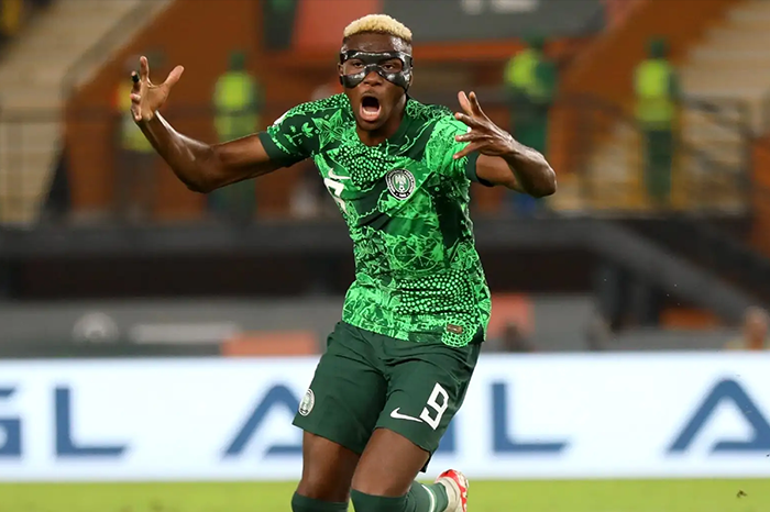 Nigeria mu byago byo  kubura Victor Osimhen ku mukino wa Mozambique