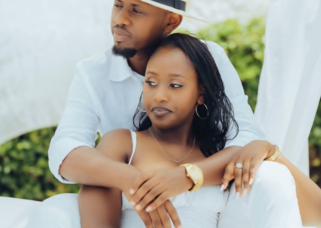 Umuramyi Prosper Nkomezi wambitse impeta umukunzi we Retina yasigiye umwitero Israel Mbonyi