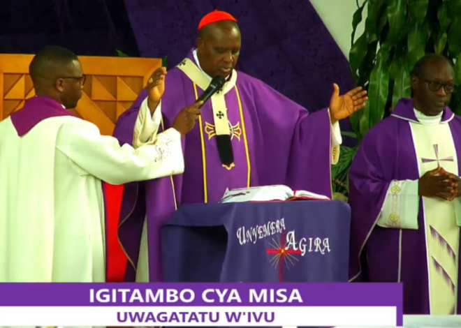 Ubwo hatangizwaga Igisibo, abakristu basabwe kugenga inda n’irari no kwibohora ku cyaha