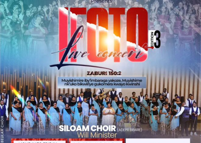 Chorale Siloam yiyongereye mu bazataramira mu gitaramo IFOTO Live Concert Edition 3