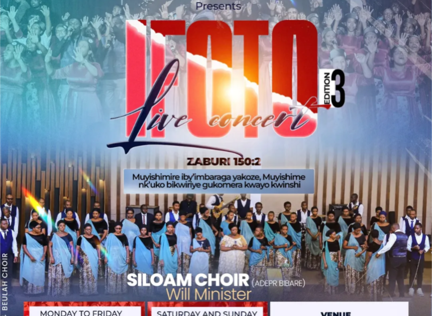 Chorale Siloam yiyongereye mu bazataramira mu gitaramo IFOTO Live Concert Edition 3