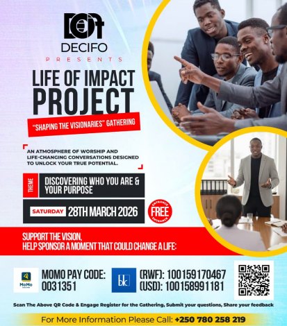 Shaping the Visionaries: Intambwe nshya ya DECIFO Ltd mu guteza imbere abantu mu buryo bwuzuye