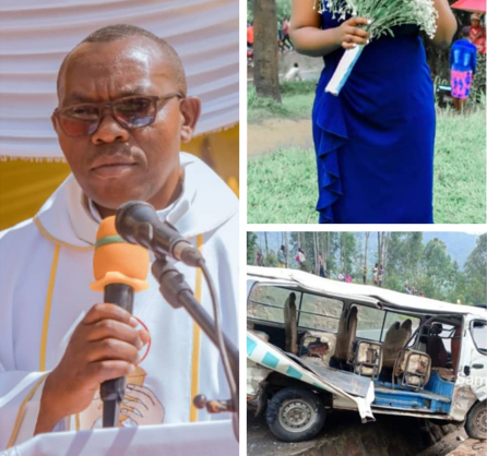 Paruwasi ya Rulindo yahumurije umuryango w’umugeni waguye mu mpanuka agiye gusezerana