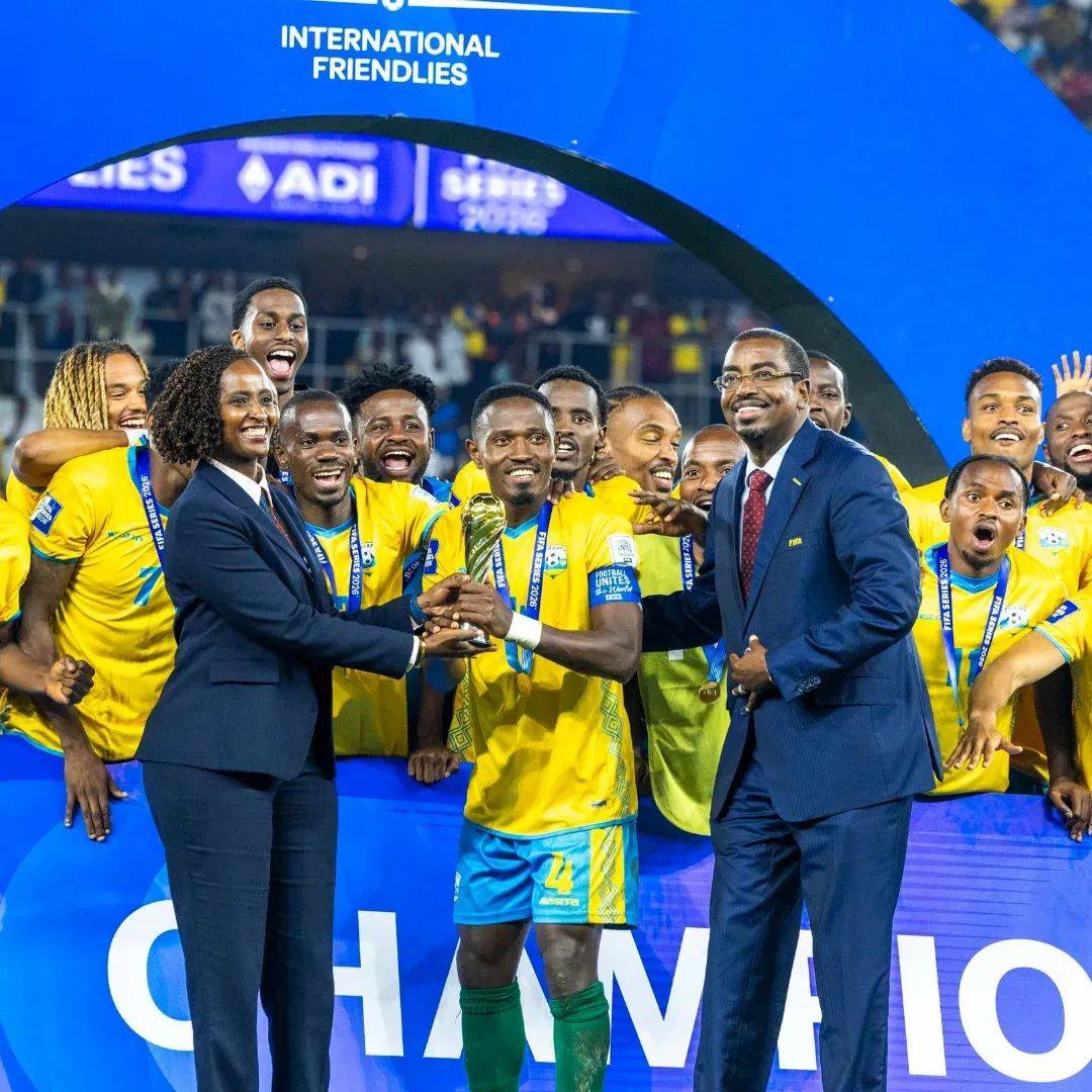 Rwanda’s Amavubi Clinch Historic FIFA Series Title