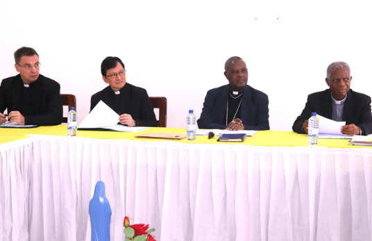 Abepiskopi Gatolika mu Rwanda bateraniye mu Nteko Rusange ya 177 iri kubera ku Ruyenzi