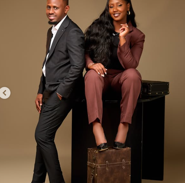 Uri amahoro yanjye! Prosper Nkomezi ubwo yifurizaga umukunzi we Retina isabukuru nziza y’amavuko