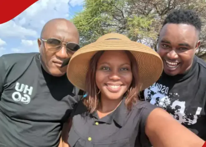 Umugore ufite abagabo babiri yasangije amafoto y’umuryango we akurura impaka ku mbuga nkoranyambaga